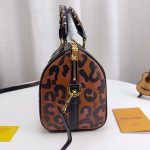 Louis Vuitton Speedy Bandouliere Bag Wild At Heart Monogram Empreinte Giant Black 26cm - Image 8