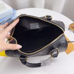 Louis Vuitton Speedy Bandouliere Bag Wild At Heart Monogram Empreinte Giant Black 26cm - Image 9