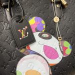 Louis Vuitton X Takashi Murakami Keepall Black 45Cm M13761 - Image 4