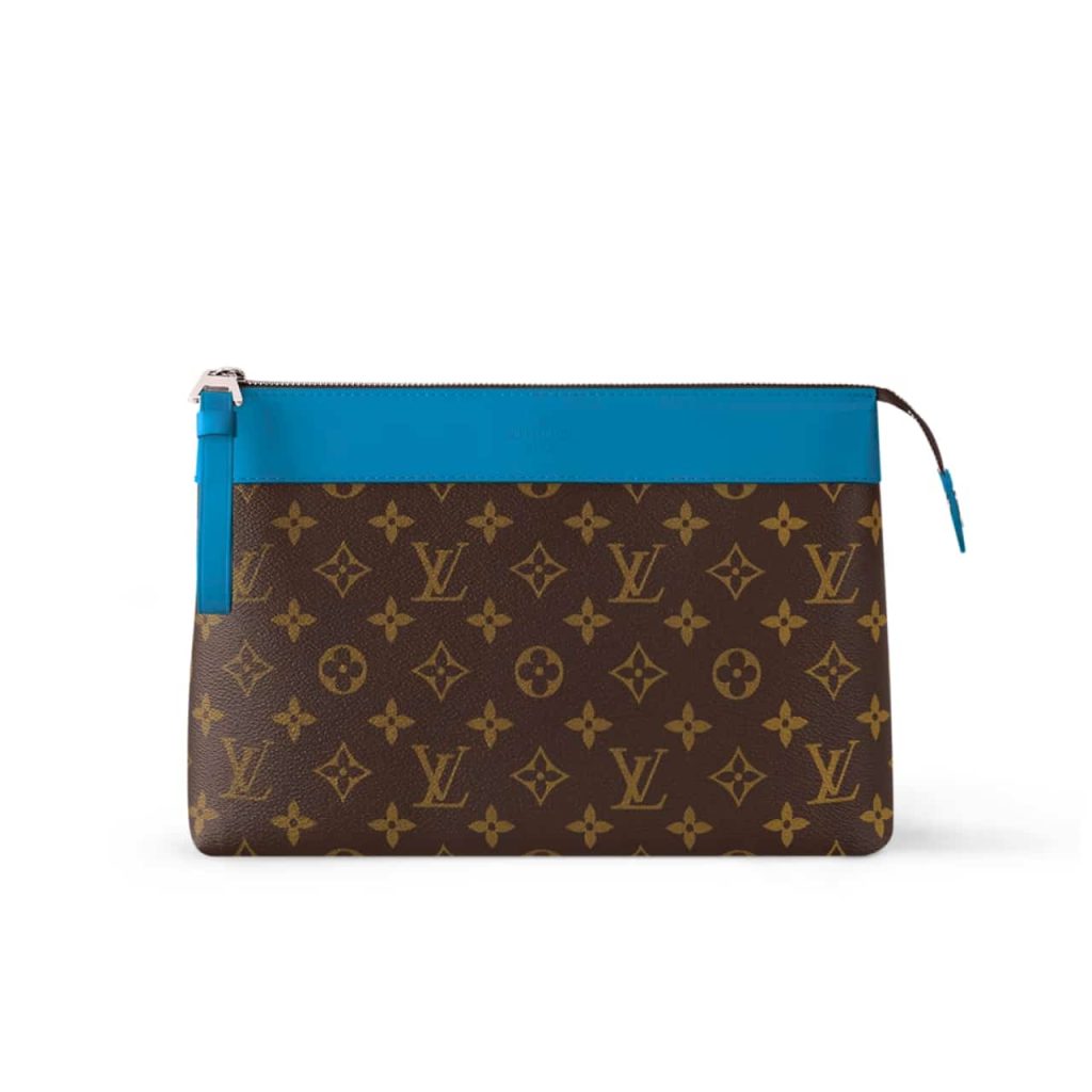 Louis Vuitton Pochette Voyage Souple Bag Blue 29Cm - Image 2