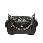 Chanel Small Camera Case Bag Black 23cm As5220 B18234 94305