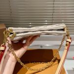 Louis Vuitton Pochette Liv Damier Azur 24Cm N00228 - Image 6