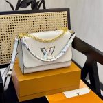 Louis Vuitton X Takashi Murakami Lv Twist MM Slim Bag White 23cm M13678 - Image 3