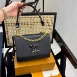 Louis Vuitton X Takashi Murakami Lv Twist MM Slim Bag Black 23cm M13243 - Image 4