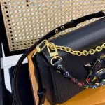 Louis Vuitton X Takashi Murakami Lv Twist MM Slim Bag Black 23cm M13243 - Image 7