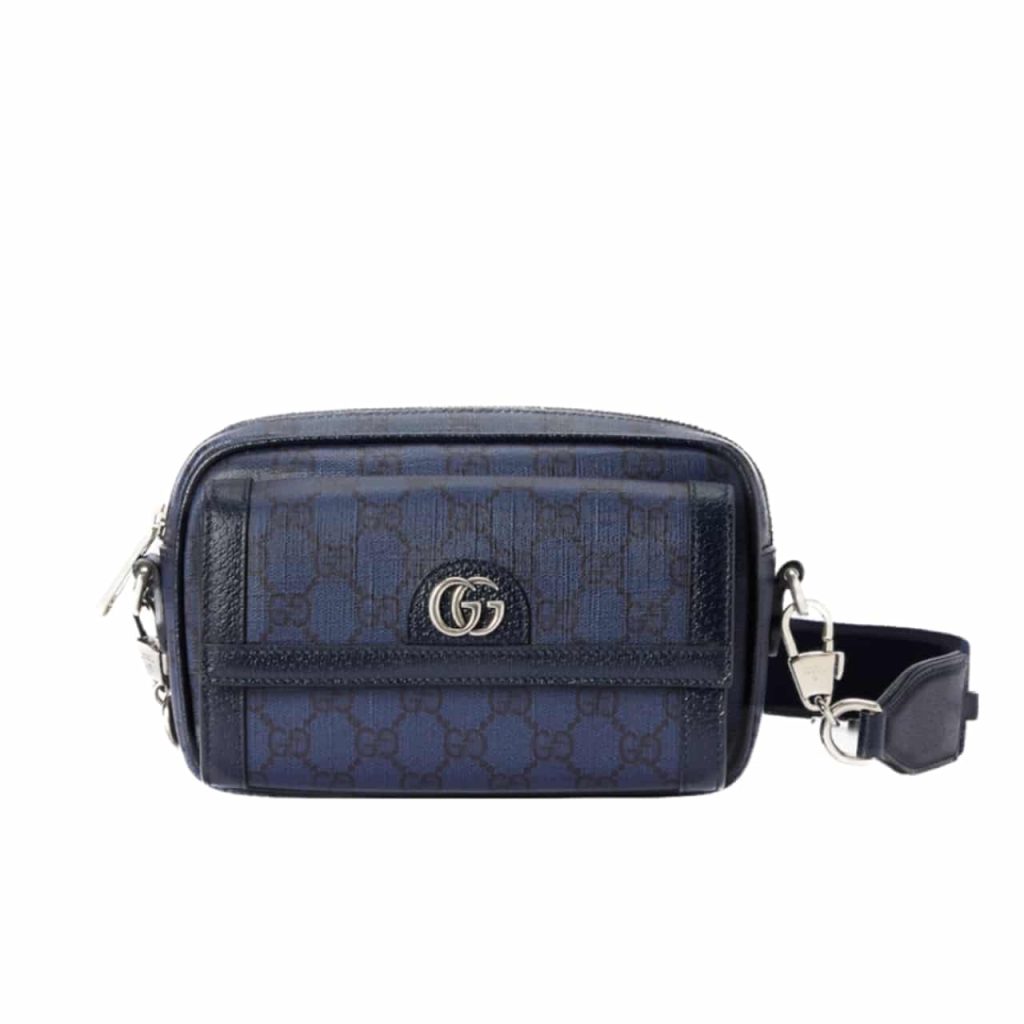 Gucci Ophidia Gg Mini Bag Dark Blue 20Cm - Image 2