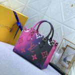 Louis Vuitton Onthego PM Midnight Fuchsia 25Cm - Image 4
