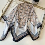 Louis Vuitton Monogram Flower Tile In Beige 70cm - Image 3