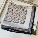 Louis Vuitton Monogram Flower Tile In Beige 70cm - Image 4