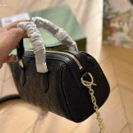 Gucci Gg Emblem Small Top Handle Bag Black 22Cm - Image 5