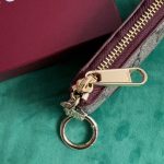 Gucci Key Case With Gg And Dog Detail Beige And Dark Brown 12cm - Image 4