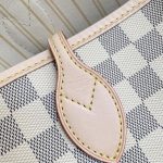 Louis Vuitton Neverfull GM Damier Azur Canvas Tote Bag Beige 39cm N40602 - Image 9