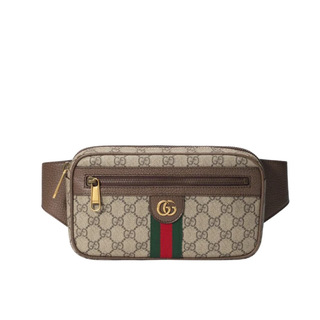 Gucci Ophidia GG Supreme Belt Bag Brown 24cm 574796 97SIT 8747 - Image 2