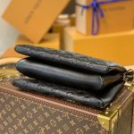 Louis Vuitton Coussin PM Monogram Leather Shoulder Bag Black 26cm M57790 - Image 4