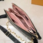 Louis Vuitton Coussin PM Monogram Leather Shoulder Bag Black 26cm M57790 - Image 9