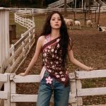 Louis Vuitton X Takashi Murakami Monogram Cherry Blossom Square Sakura Brown 90cm M96102 - Image 6