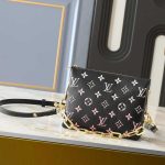 Louis Vuitton Coussin BB Bag Black Pink 21cm M12159 - Image 7