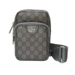 Gucci Gg Ophidia Small Shoulder Bag Grey 18Cm