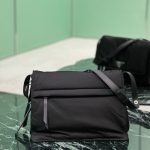 Prada Re Nylon Large Padded Shoulder Bag Black 30Cm 1Bd256 Rdln F0002 V Ooo - Image 6