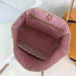 Louis Vuitton Neverfull GM Damier Azur Rose Ballerine Pink 39Cm N40601 - Image 11