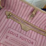 Louis Vuitton Neverfull GM Damier Azur Rose Ballerine Pink 39Cm N40601 - Image 12