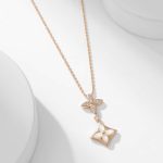 Louis Vuitton Color Blossom Double Star Necklace Q94676 - Image 4