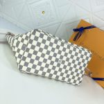 Louis Vuitton Neverfull GM Damier Azur Rose Ballerine Pink 39Cm N40601 - Image 7