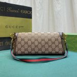 Gucci Luce Small Gg Canvas Shoulder Bag Beige Brown 27.5Cm - Image 11