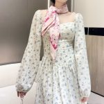 Louis Vuitton X Takashi Murakami Monogram Cherry Blossom Square Pink 90cm M94964 - Image 8