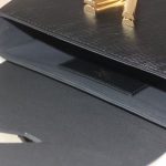 Louis Vuitton Lv Twist MM Leather Handbag Black 23Cm - Image 10