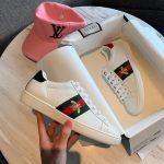 Gucci Ace Embroidered Sneaker Bee White 439446 02JP0 9064 - Image 3