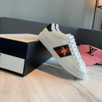 Gucci Ace Embroidered Sneaker Bee White 439446 02JP0 9064 - Image 6