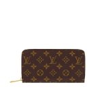Louis Vuitton Zippy Wallet Monogram Canvas Brown 19cm M42616