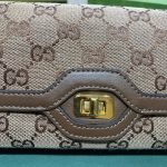 Gucci Luce Small Gg Canvas Shoulder Bag Beige Brown 27.5Cm - Image 7