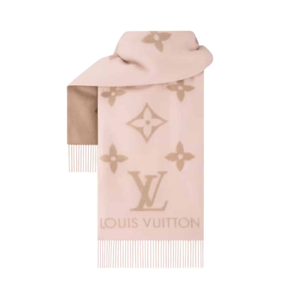 Louis Vuitton Reykjavik Scarf Beige Rose M78908 - Image 2