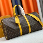 Louis Vuitton Keepall Bandoulière 50 Yellow 50cm M46771 - Image 4