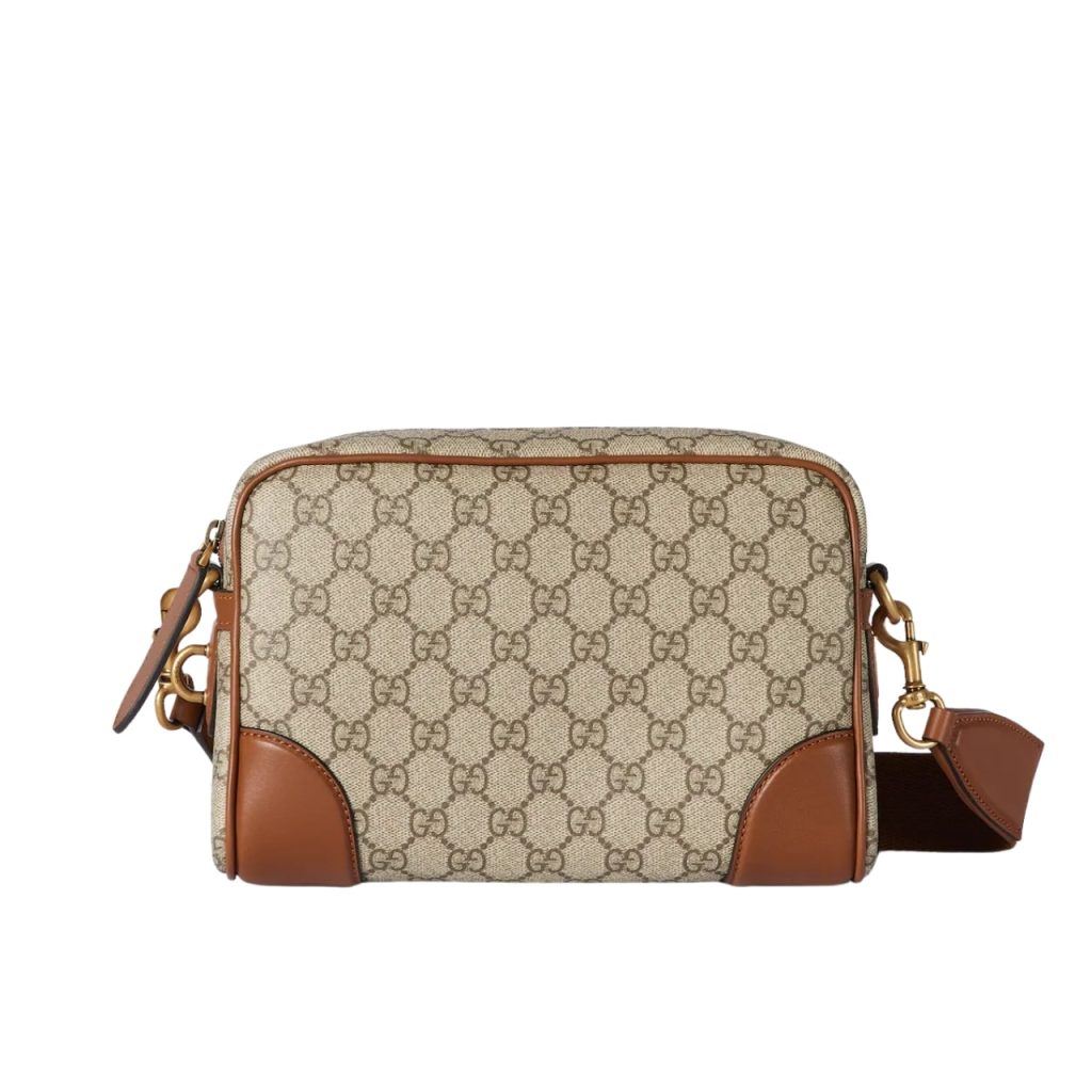 Gucci Gg Emblem Small Crossbody Bag Brown 23Cm ‎821155 Faed3 9786 - Image 2