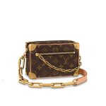 Louis Vuitton Mini Soft Trunk Monogram Brown 18cm