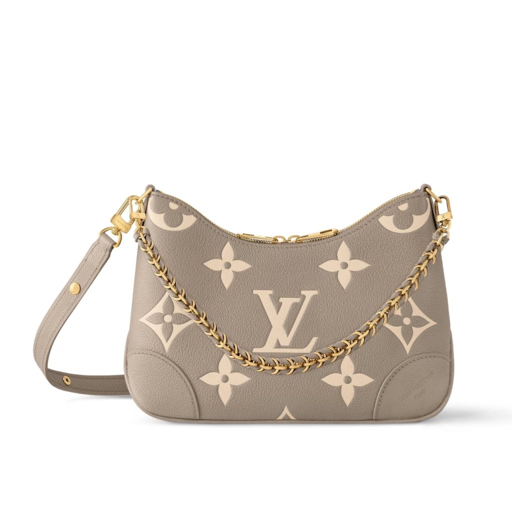 Louis Vuitton Boulogne Bicolor Monogram Empreinte Leather Crème 27cm M13224 - Image 2