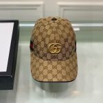 Gucci Gg Canvas With Web Baseball Cap Brown - Image 8