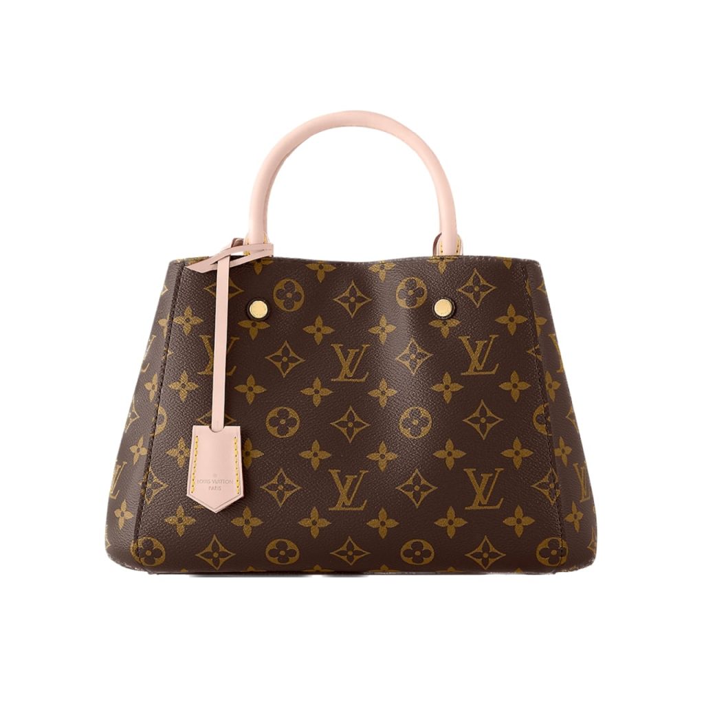 Louis Vuitton Montaigne BB Monogram Coated Canvas Brown 29Cm M41055 - Image 2