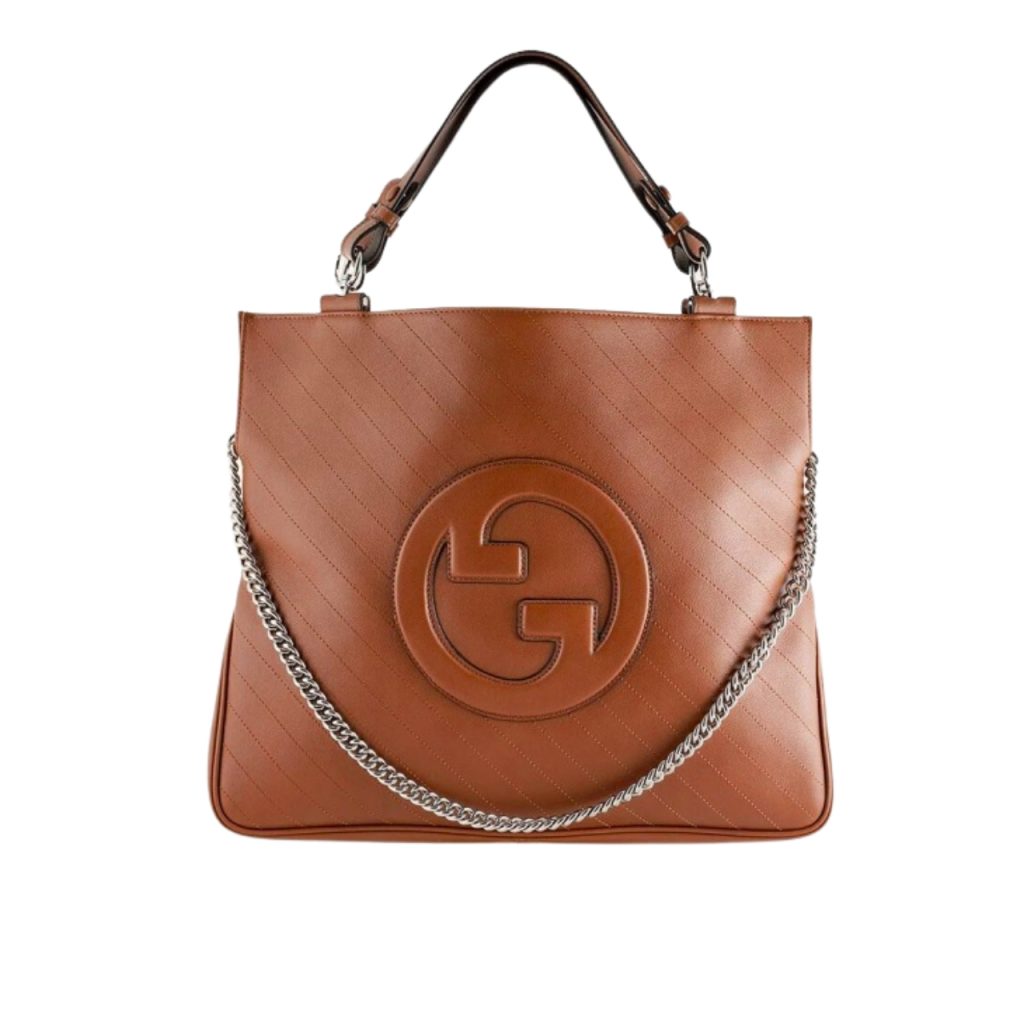 Gucci Blondie Small Tote Bag Brown 30Cm - Image 2