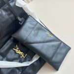 Saint Laurent Jamie 4 3 Pochon In Black 31Cm 781666Aab321000 - Image 5