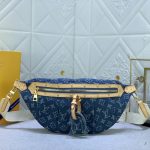 Louis Vuitton Bumbag High Rise Denim Blue 38Cm M46837 - Image 3