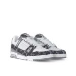Louis Vuitton Trainer Sneaker Grey 1ADF5I - Image 8
