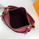 Louis Vuitton Maida Hobo Handbag Monogram Tuilerie Bezas Red 33Cm M43798 - Image 6