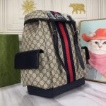 Gucci Ophidia GG Medium Backpack Beige Blue GG Supreme 40cm 598140 HUHAN 4079 - Image 4