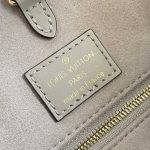 Louis Vuitton Onthego MM Monogram Empreinte Leather Tote Bag Dove Cream 35cm M45494 - Image 6