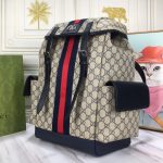 Gucci Ophidia GG Medium Backpack Beige Blue GG Supreme 40cm 598140 HUHAN 4079 - Image 3