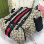 Gucci Ophidia GG Medium Backpack Beige Blue GG Supreme 40cm 598140 HUHAN 4079 - Image 8